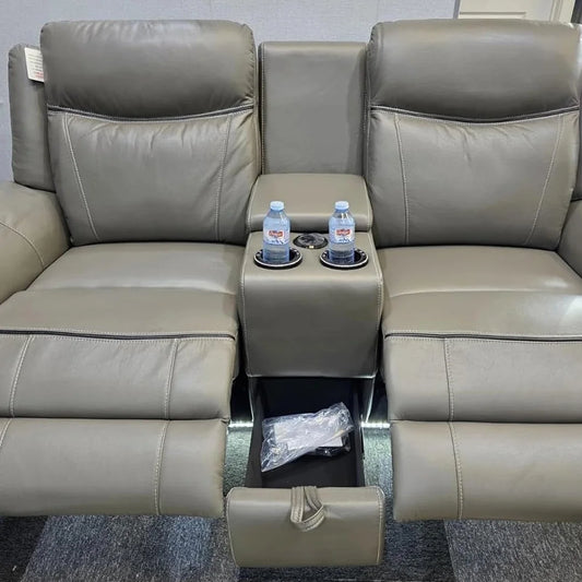 Prada 2 Electric RParada 3+2 Seater Leather Electric Recliner Sofa Setecliner Sofa