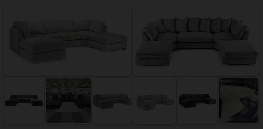 U Shape Sofas Collections