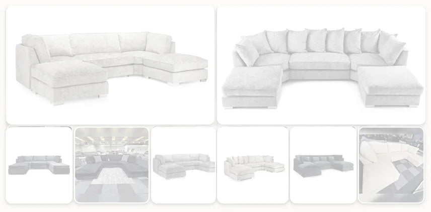 U Shape Sofas Collections