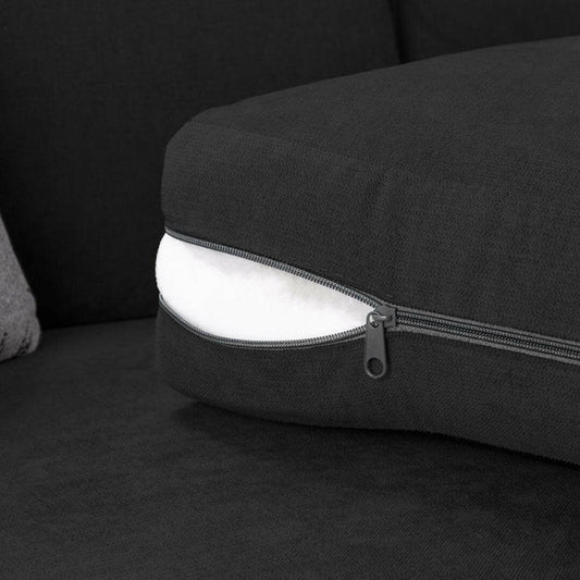 Verona Sofa 3+2 seater High Back Black