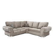 VERONA FULL BACK CORNER SOFA MINK