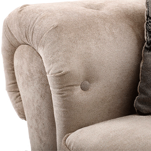 VERONA FULL BACK 2 SEATER SOFA MINK