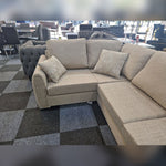 Load image into Gallery viewer, Paris Floral Beige 4 Seater Corner Sofa - Envogue Furniture
