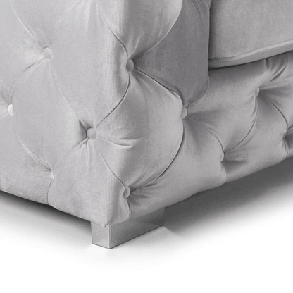 Ashton Chesterfield Corner Sofa in Velvet