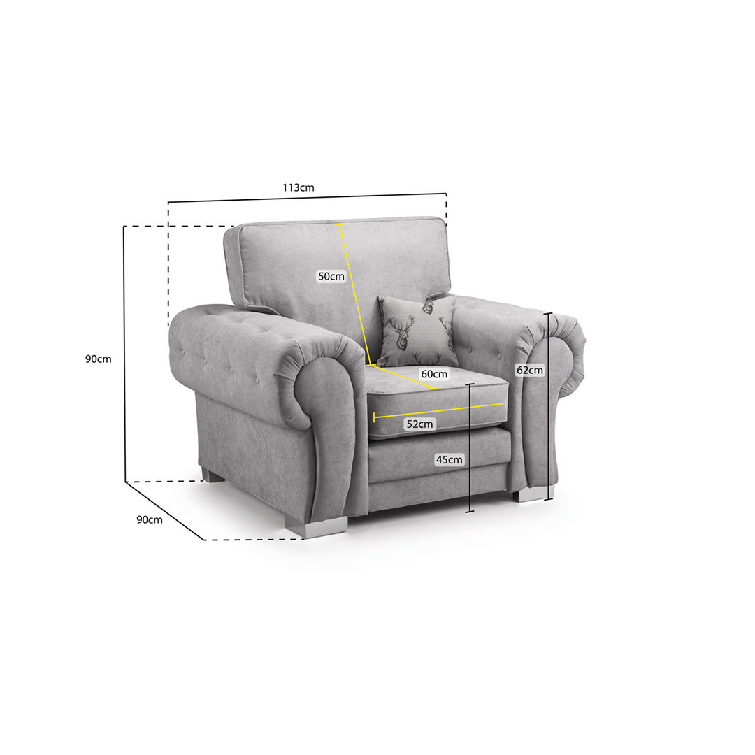 VERONA HIGH BACK ARM CHAIR