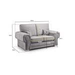 Load image into Gallery viewer, VERONA FULL BACK 2 SEATER SOFA
