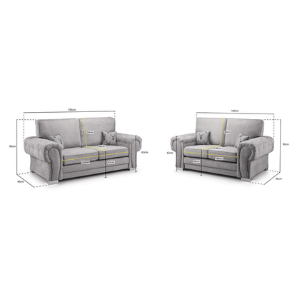 VERONA FULL BACK 3+2 SEATER SOFA SET