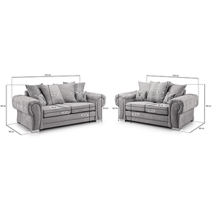 VERONA 3+2 SEATER SCATTER BACK SOFA