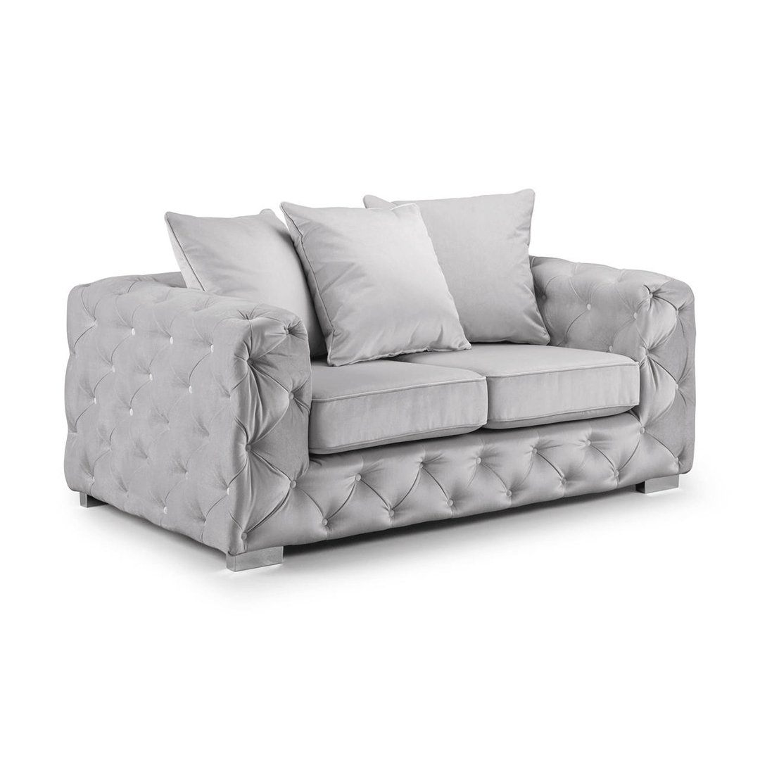 Ashton 3+2 Seater Sofa Silver - Envogue Furniture