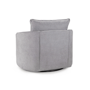 Verona swivel chair grey