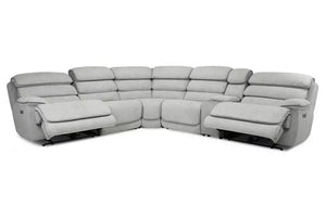 Lakelyn Express Corner Sofa Fabric Electric Recliner
