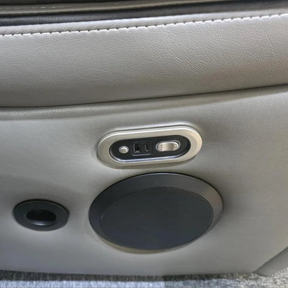 Prada electric recliner sofa button control panel detail