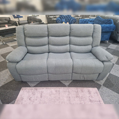 MNS Milano Fabric 3 Seater recliner sofa (3 Seater Only)
