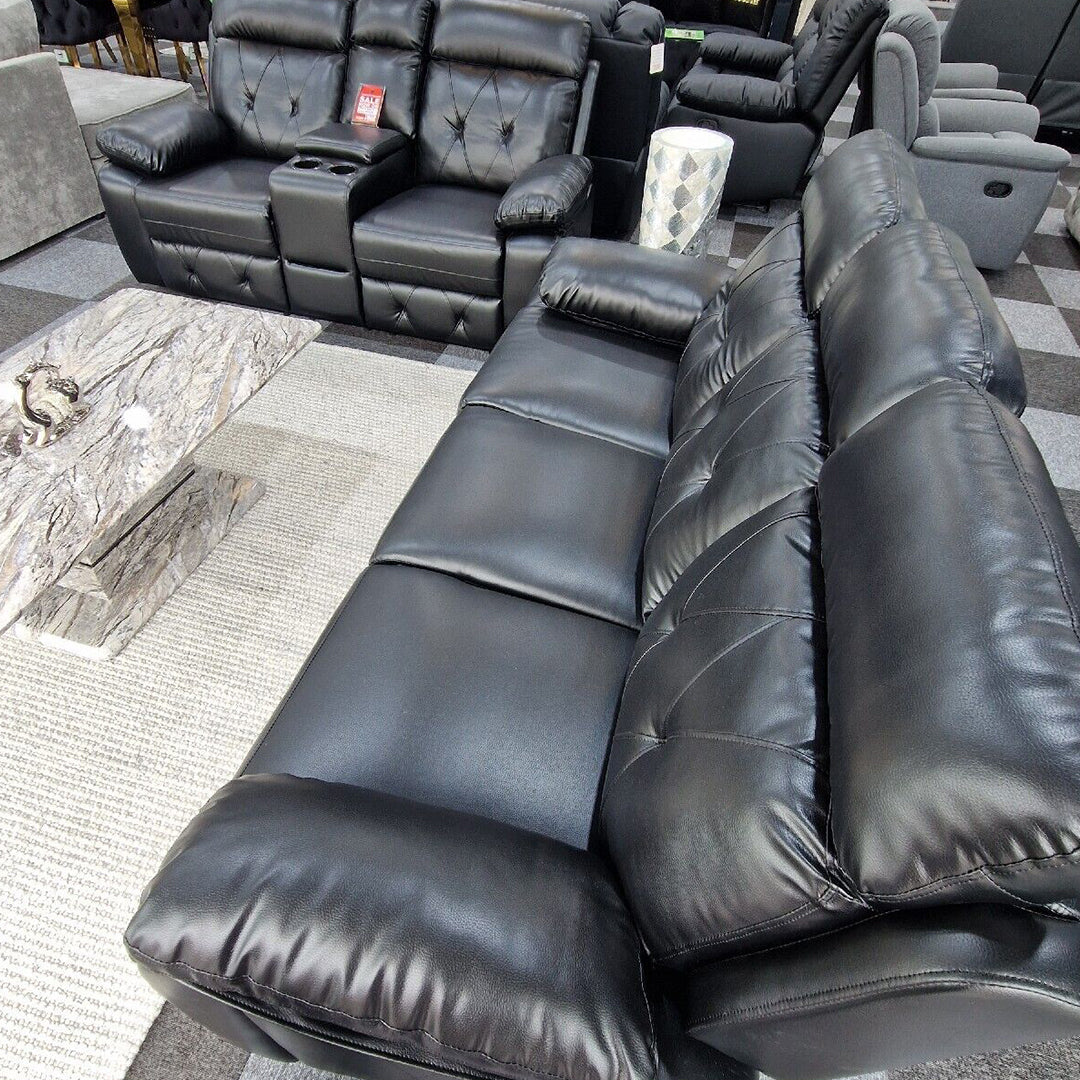 Parada Leather Recliner Sofa 3+2 Seater - Envogue Furniture