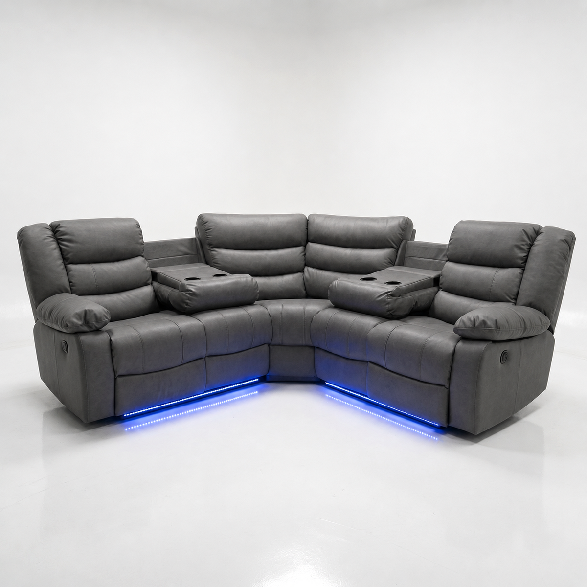 MNS Leather Corner sofa (230cmx230cm)
