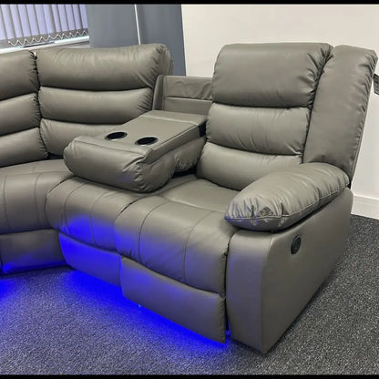MNS Leather Corner sofa (230cmx230cm)
