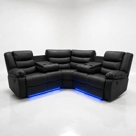 MNS Leather Corner sofa (230cmx230cm)
