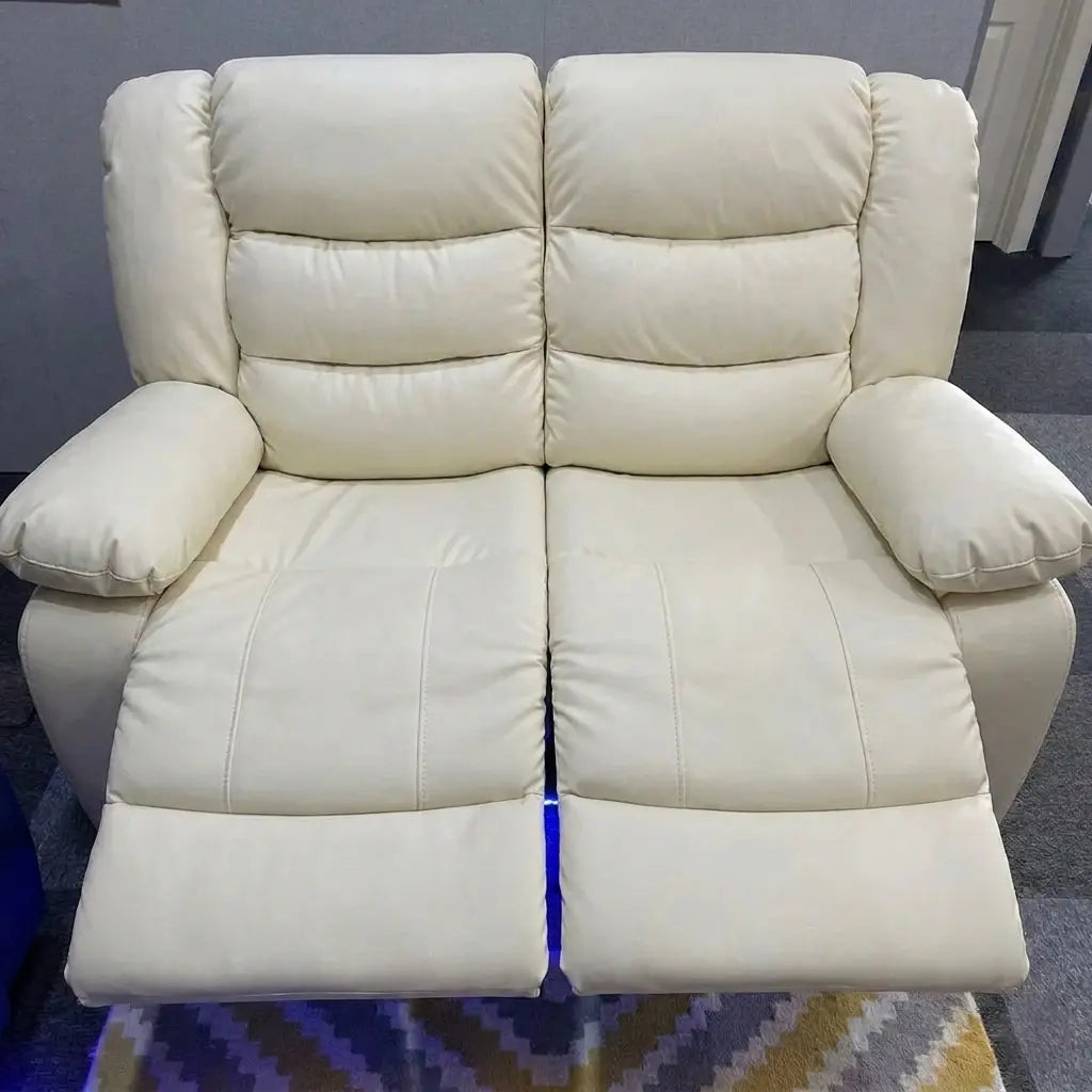 MNS Roma Leather Electric Recliner Sofa Set 3+2 Seater with Cupholders
