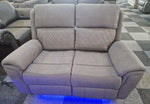 Load image into Gallery viewer, Florence Fabric Electric Recliner Sofa 3+2 Seater With Led Lights
