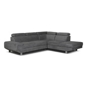 MNS Artic Sofa Bed Corner Sofa Bed With Storage Box Grey